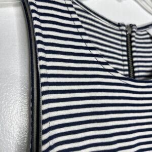 Gap Women's Striped Sleeveless Black and White Tank Dress Size M NEW